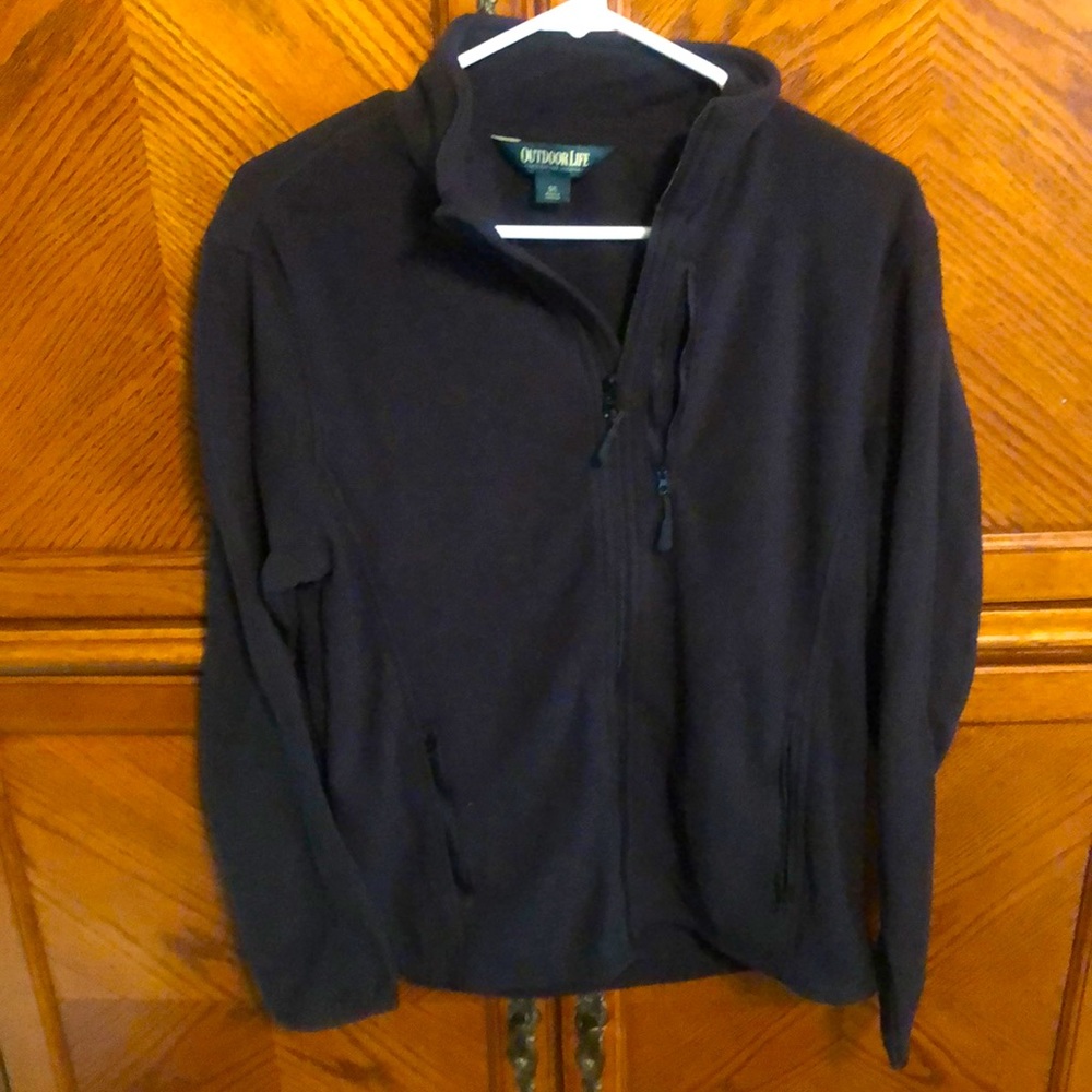 Full zip fleece jacket